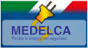 logo Mexicana de Eléctricos y Caucho S.A. de C.V. MEDELCA