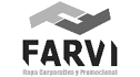 logo de Farvi Ropa Corporativa y Promocional