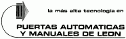 logo Puertas Automáticas y Manuales de León