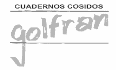 logo de cuadernos cosidos golfran