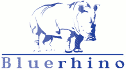 logo de Blue Rhino