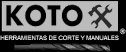 logo de herramientas de corte y manuales