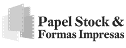 logo de papel stock & formas impresas